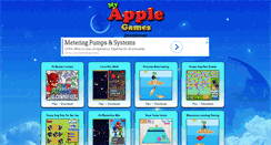 Desktop Screenshot of myapplegames.com