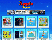 Tablet Screenshot of myapplegames.com